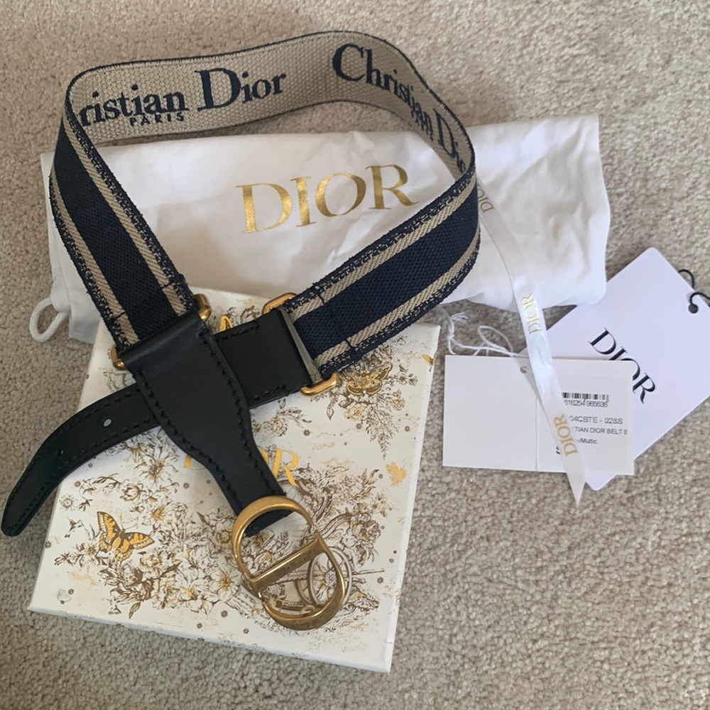 Christian Dior belt sold out online